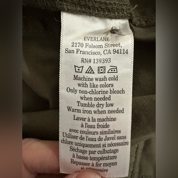 Everlane Women’s The Barrel Pant in Kalamata Size 8 - Picture 8 of 12